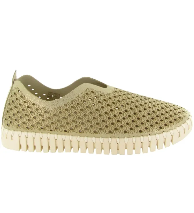 mocassins - Décontracté - femme - Nylon - Bronze - Ilse jacobsen