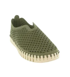 mocassins - Décontracté - femme - Nylon - Kaki - Ilse jacobsen