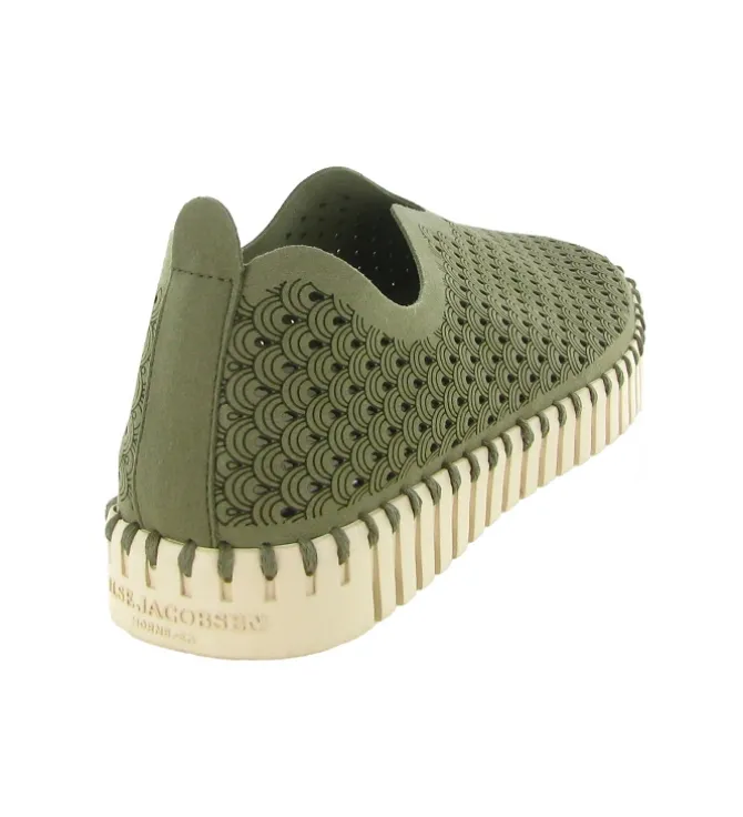 mocassins - Décontracté - femme - Nylon - Kaki - Ilse jacobsen