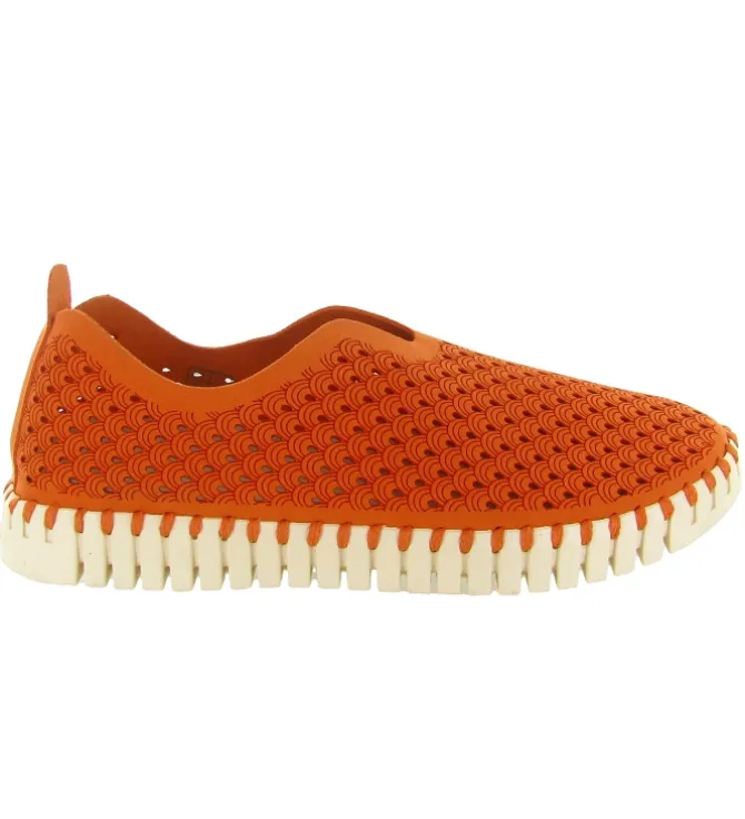 mocassins - Décontracté - femme - Nylon - Orange - Ilse jacobsen