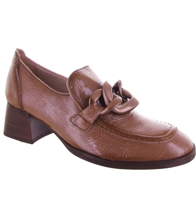 mocassins - Elégant - femme - Cuir - Bronze - Hispanitas