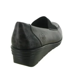 mocassins - Elégant - femme - Cuir - Bronze - Rieker