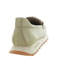 mocassins - Elégant - femme - Cuir - Beige - Hispanitas