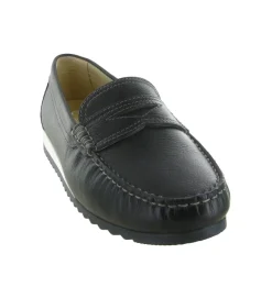 mocassins - Elégant - femme - Cuir - Bleu - Ara