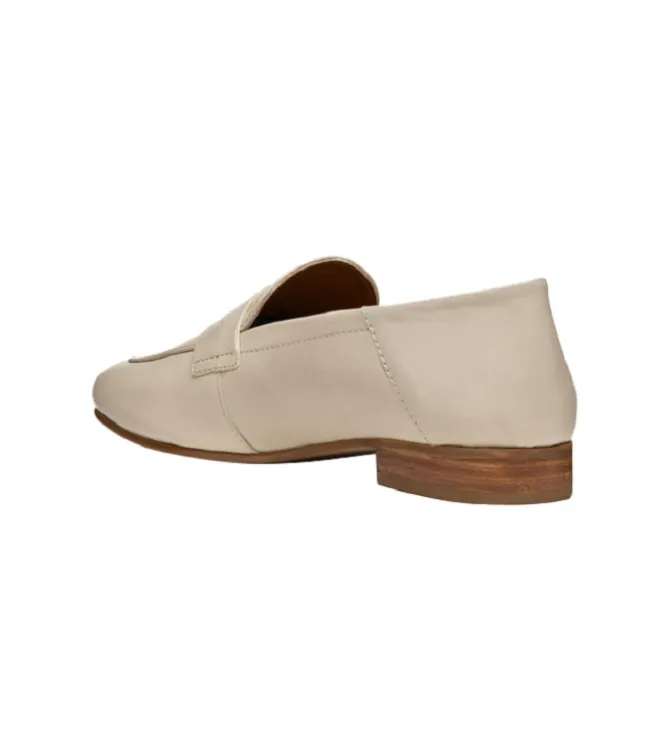 mocassins - Elégant - femme - Cuir - Beige - Geox