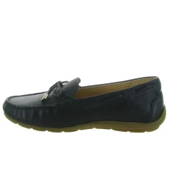 mocassins - Elégant - femme - Cuir - Bleu Marine - Ara