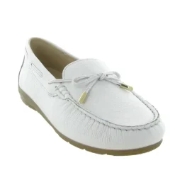 mocassins - Elégant - femme - Cuir - Blanc - Ara