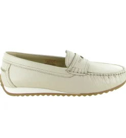 mocassins - Elégant - femme - Cuir - Crème - Ara