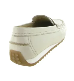 mocassins - Elégant - femme - Cuir - Crème - Ara