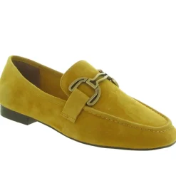 mocassins - Elégant - femme - Cuir - Jaune - Bibi lou