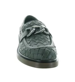 mocassins - Elégant - femme - Cuir - Kaki - Pons quintana