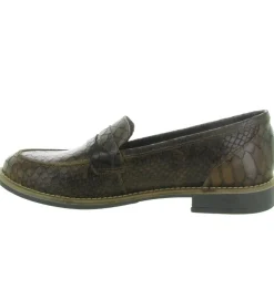 mocassins - Elégant - femme - Cuir - Marron - Armando