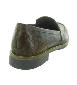 mocassins - Elégant - femme - Cuir - Marron - Armando