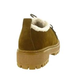mocassins - Elégant - femme - Cuir - Marron - Bibi lou