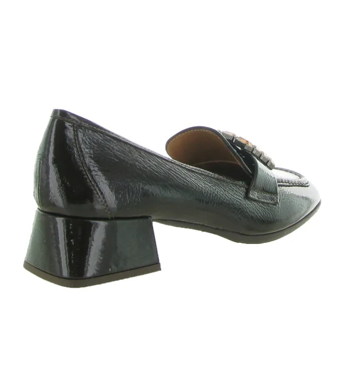 mocassins - Elégant - femme - Cuir - Marron - Julie dee