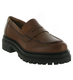 mocassins - Elégant - femme - Cuir - Marron - Creator