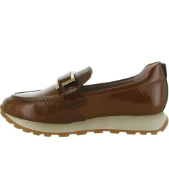 mocassins - Elégant - femme - Cuir - Marron - Hispanitas