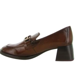 mocassins - Elégant - femme - Cuir - Marron - Hispanitas