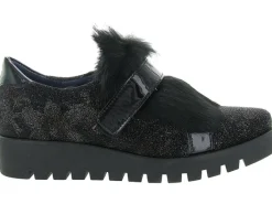 mocassins - Elégant - femme - Cuir - Noir - Humat