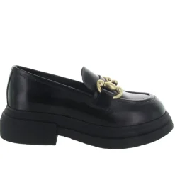 mocassins - Elégant - femme - Cuir - Noir - Semerdjian