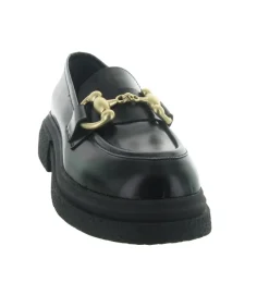 mocassins - Elégant - femme - Cuir - Noir - Semerdjian
