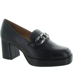 mocassins - Elégant - femme - Cuir - Noir - Creator