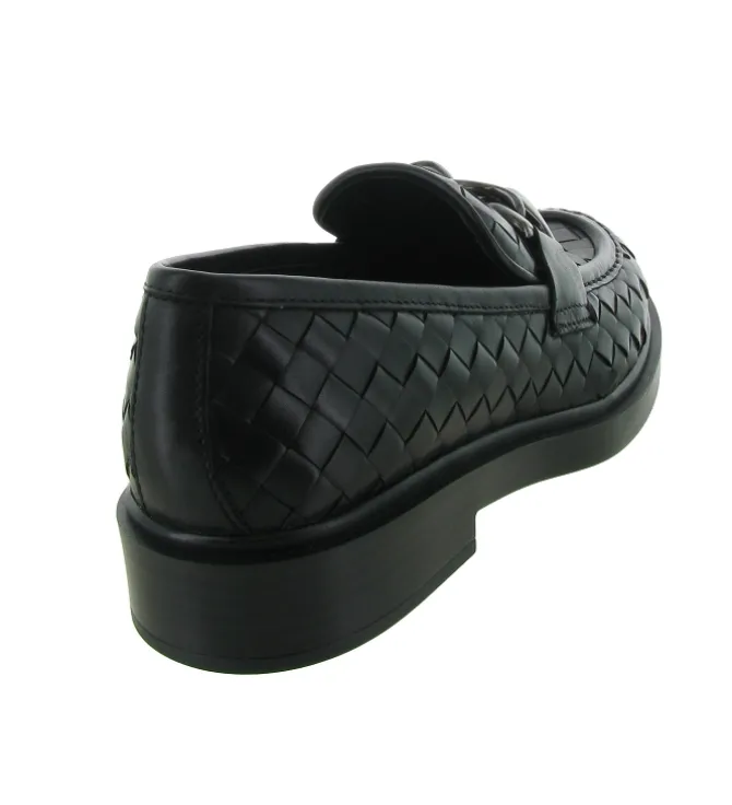 mocassins - Elégant - femme - Cuir - Noir - Pons quintana