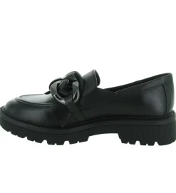 mocassins - Elégant - femme - Cuir - Noir - Regarde le ciel...