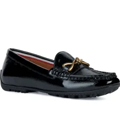 mocassins - Elégant - femme - Cuir - Noir - Geox
