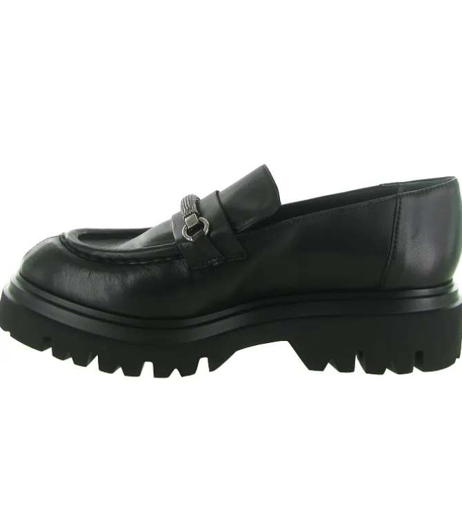 mocassins - Elégant - femme - Cuir - Noir - Fruit