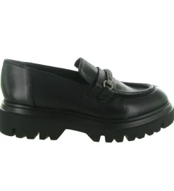 mocassins - Elégant - femme - Cuir - Noir - Fruit