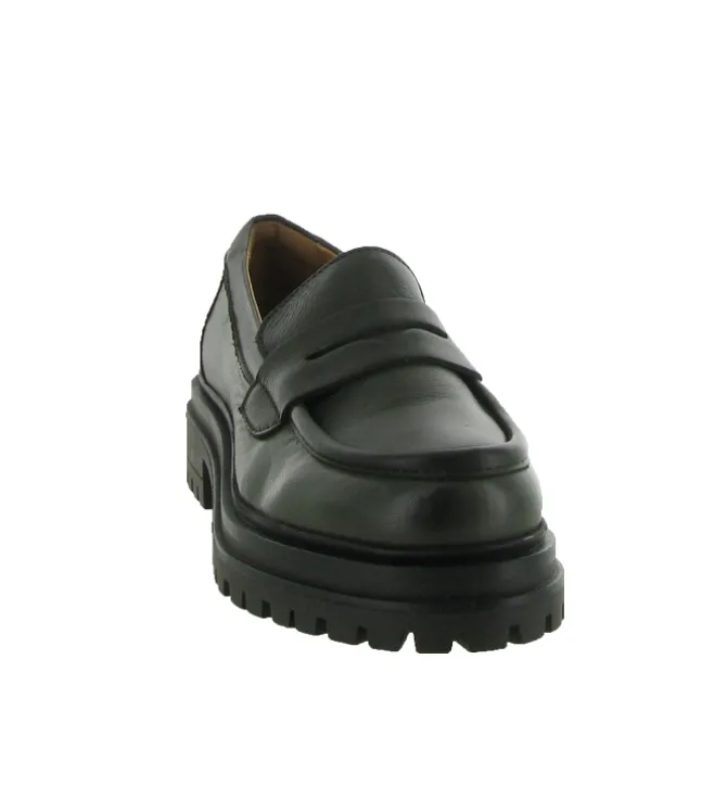 mocassins - Elégant - femme - Cuir - Noir - Creator