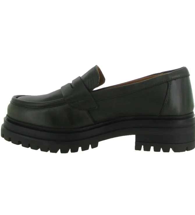 mocassins - Elégant - femme - Cuir - Noir - Creator
