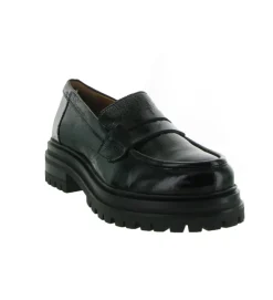 mocassins - Elégant - femme - Cuir - Noir - Creator