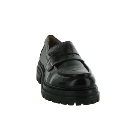 mocassins - Elégant - femme - Cuir - Noir - Creator