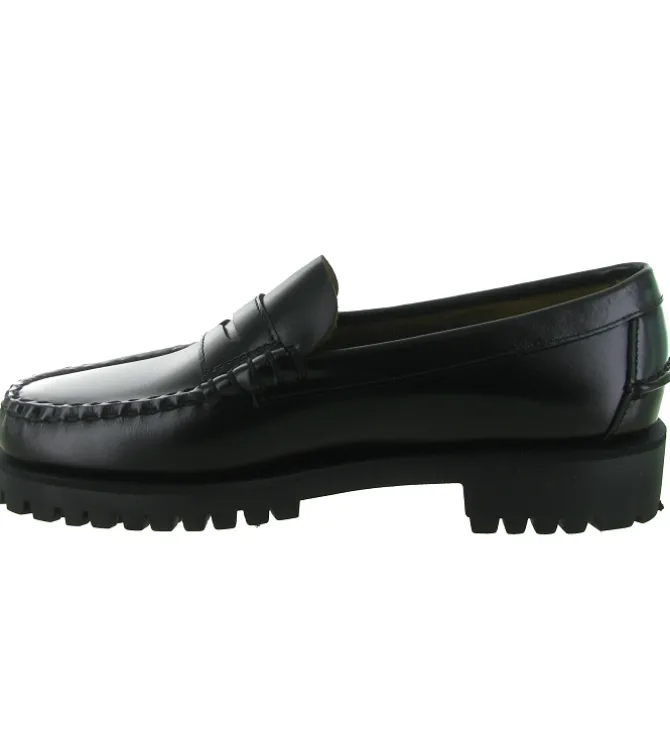 mocassins - Elégant - femme - Cuir - Noir - Sebago