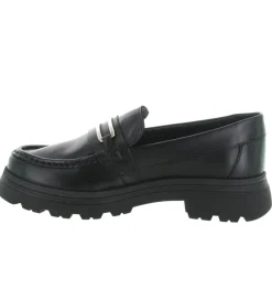 mocassins - Elégant - femme - Cuir - Noir - Creator