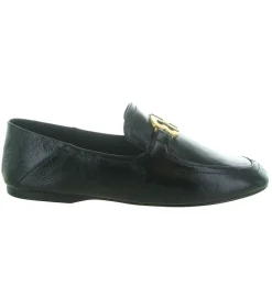 mocassins - Elégant - femme - Cuir - Noir - Bibi lou