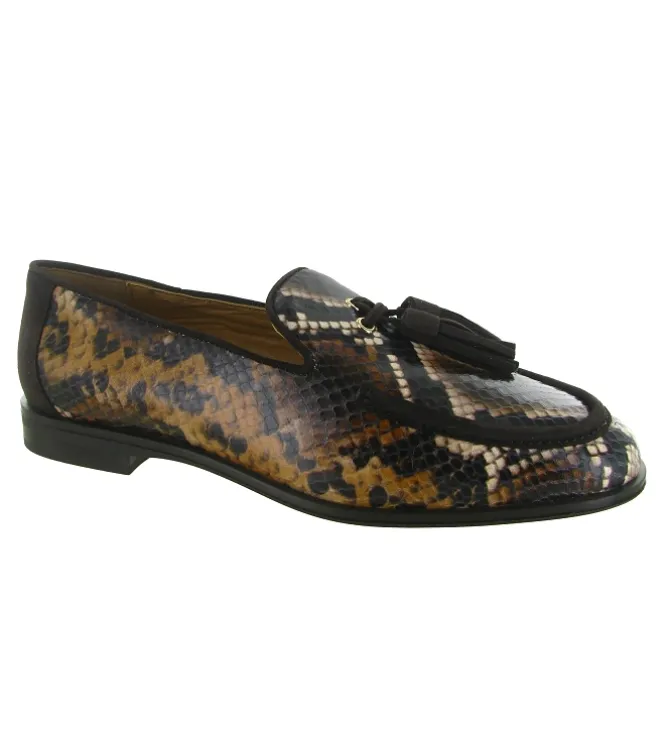 mocassins - Elégant - femme - Cuir - Python - Pedro miralles