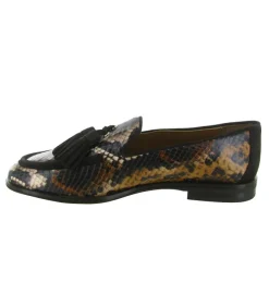 mocassins - Elégant - femme - Cuir - Python - Pedro miralles