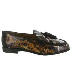 mocassins - Elégant - femme - Cuir - Python - Pedro miralles