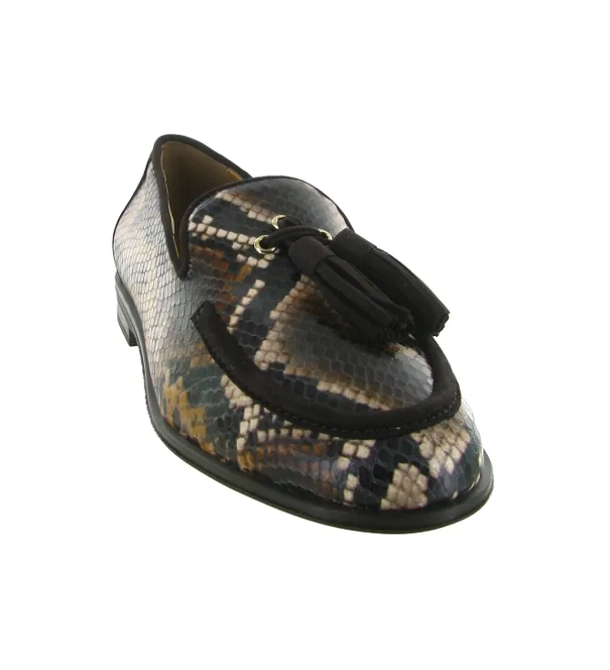 mocassins - Elégant - femme - Cuir - Python - Pedro miralles