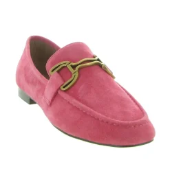 mocassins - Elégant - femme - Cuir - Rose - Bibi lou