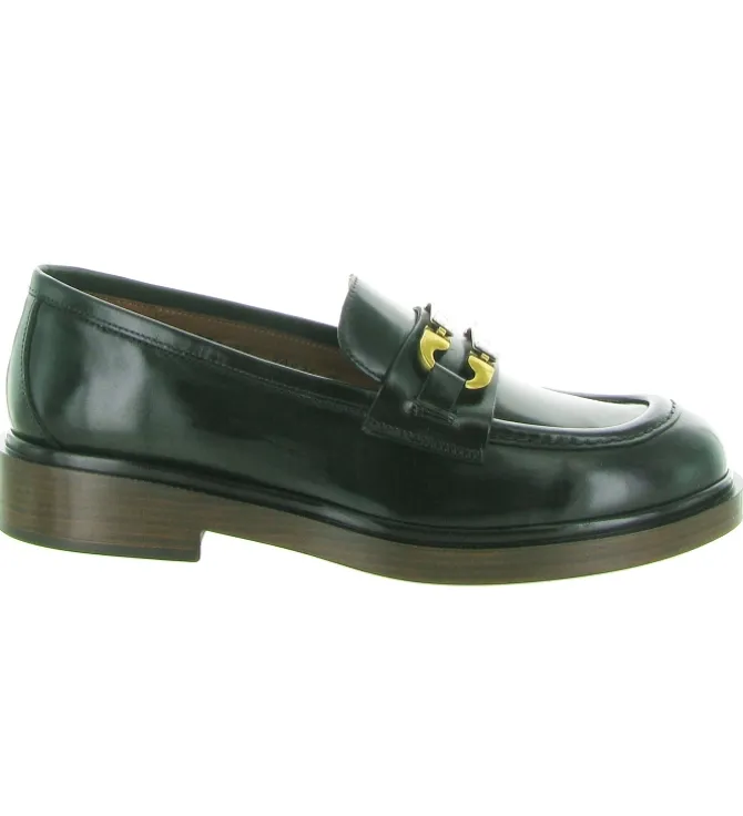 mocassins - Elégant - femme - Cuir - Vert - Pons quintana