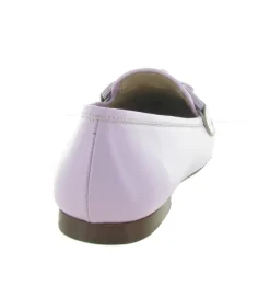 mocassins - Elégant - femme - Cuir - Violet - Giancarlo
