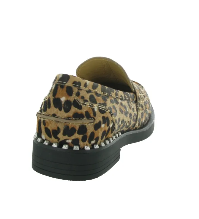 mocassins - Elégant - femme - Fourrure - Léopard - Ash italia