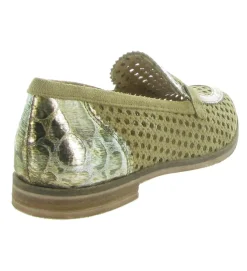 mocassins - Elégant - femme - Nubuck - Beige - Minka design
