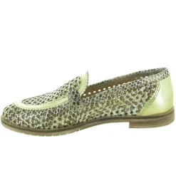 mocassins - Elégant - femme - Nubuck - Or - Minka design