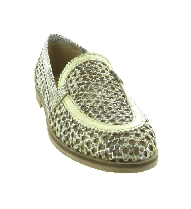mocassins - Elégant - femme - Nubuck - Or - Minka design
