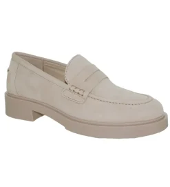 mocassins - Elégant - femme - Nubuck - Beige - Alpe